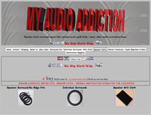 Tablet Screenshot of myaudioaddiction.com